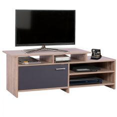 ΕΠΙΠΛΟ TV SCOTT HM8766.02 123x39,5x35,5-45,5Y εκ. SONAMA ΓΚΡΙ |  Έπιπλα τηλεόρασης στο espiti