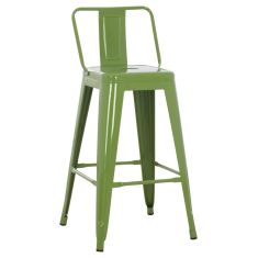 ΣΚΑΜΠΟ ΜΕΣΑΙΟΥ ΥΨΟΥΣ ΜΕΤΑΛΛΙΚΟ MELITA ΣΕ LIGHT OLIVE GREEN HM8574.13 42x42x98 εκ. |  Σκαμπώ μπαρ στο espiti