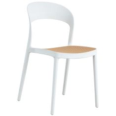 ΚΑΡΕΚΛΑ ΠΟΛΥΠΡΟΠΥΛΕΝΙΟΥ ΛΕΥΚΗ-ΜΠΕΖ CLEO HM5936.01 41x53x81Υ εκ. |  Πολυθρόνες κήπου στο espiti