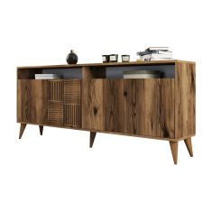 ΜΠΟΥΦΕΣ ΜΕΛΑΜΙΝΗΣ ΚΑΡΥΔΙ HM9431.04 180x35x78.6Υεκ. |  Μπουφέδες στο espiti