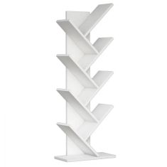 ΒΙΒΛΙΟΘΗΚΗ LIANA ΜΕΛΑΜΙΝΗΣ ΛΕΥΚΟ 46x22x128,5Yεκ.HM9028.13 |  Βιβλιοθήκες γραφείου στο espiti