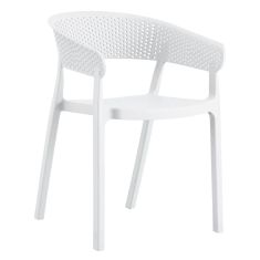 ΠΟΛΥΘΡΟΝΑ ΠΟΛΥΠΡΟΠΥΛΕΝΙΟΥ PERFOE HM5941.01 ΛΕΥΚΗ 53,5x50,5x73Υεκ. |  Πολυθρόνες κήπου στο espiti
