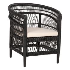 ΠΟΛΥΘΡΟΝΑ MALAWI HM9635.03 ΞΥΛΟ ΜΑΟΝΙ ΜΕ RATTAN ΜΑΥΡΟ-ΛΕΥΚΟ ΜΑΞΙΛΑΡΙ 80x70x86Υεκ. |  Πολυθρόνες κήπου στο espiti