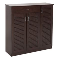 ΠΑΠΟΥΤΣΟΘΗΚΗ-ΝΤΟΥΛΑΠΑ PROΒY HM9607.01 ΜΕΛΑΜΙΝΗ WENGE 120x37,5x121,5Υεκ. |  Παπουτσοθήκες στο espiti