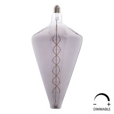 ΛΑΜΠΤΗΡΑΣ LED FILAMENT 8W E27 3000K SMOKE COLOR DIMMABLE  HM4054.03 |  Βιτρίνες - Έπιπλα εισόδου στο espiti
