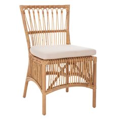 ΚΑΡΕΚΛΑ THALIN HM9834 RATTAN ΣΕ ΦΥΣΙΚΟ-ΜΑΞΙΛΑΡΙ ΣΕ ΛΕΥΚΟ 53x58x91Υεκ. |  Καρέκλες στο espiti