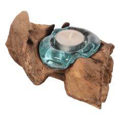 ΕΠΙΤΡΑΠΕΖΙΟ ΔΙΑΚΟΣΜΗΤΙΚΟ ΓΙΑ ΚΕΡΙ (1 ΘΕΣH) HM4283 ΜΑΣΙΦ ΞΥΛΟ ΤΕΑΚ & ΓΥΑΛΙ-ΦΥΣΙΚΟ |  Επιπλα στο espiti