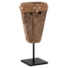 ΕΠΙΤΡΑΠΕΖΙΟ ΔΙΑΚΟΣΜΗΤΙΚΟ ΠΡΟΣΩΠΟ HM4315 PARAS STONE-ΜΕΤΑΛΛΙΚΟ ΜΑΥΡΟ STAND 10x7x21Υ εκ. |  Επιπλα στο espiti