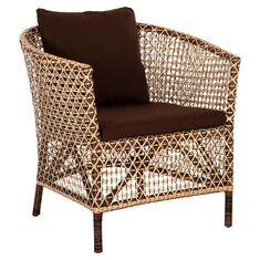 ΠΟΛΥΘΡΟΝΑ ΕΞΩΤ.ΧΩΡΟΥ HM6111 SILMAR-RATTAN ΚΑΦΕ ΚΑΙ ΦΥΣΙΚΟ-ΜΑΞΙΛΑΡΙΑ ΚΑΦΕ 82x76x85Υεκ |  Πολυθρόνες κήπου στο espiti