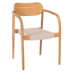 ΠΟΛΥΘΡΟΝΑ OSLO HM9636.07 ΞΥΛΟ TEAK ΦΥΣΙΚΟ & ΜΠΕΖ ΣΧΟΙΝΙ 55x54x80Yεκ. |  Πολυθρόνες σαλονιού στο espiti