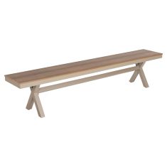 ΠΑΓΚΑΚΙ ΑΛΟΥΜΙΝΙΟΥ TAWNEE HM6040.04 ΣΑΜΠΑΝΙ-POLYWOOD ΚΑΘΙΣΜΑ ΦΥΣΙΚΟ 220x36x44,5Υεκ. |  Παγκάκια κήπου στο espiti