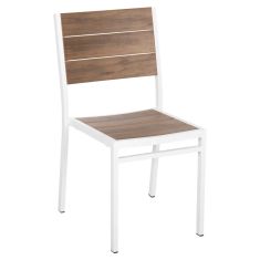 ΚΑΡΕΚΛΑ ΑΛΟΥΜΙΝΙΟΥ SAGA HM6063.01 ΛΕΥΚΗ ΜΕ POLYWOOD 46x52x86Υεκ. |  Πολυθρόνες κήπου στο espiti