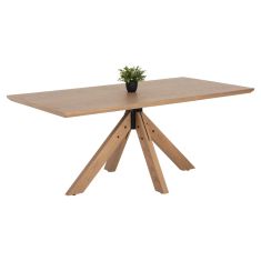 ΤΡΑΠΕΖΙ PAOLO HM9853 MDF ΜΕ ΚΑΠΛΑΜΑ ΦΡΑΞΙΝΟΥ-ΠΟΔΙΑ RUBBERWOOD-ΦΥΣΙΚΟ 180x90x75Yεκ |  Τραπεζάκια σαλονιού στο espiti
