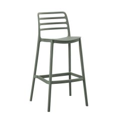 ΣΚΑΜΠΟ BAR ΠΟΛΥΠΡΟΠΥΛΕΝΙΟΥ SNOD HM6099.07 OLIVE GREEN 37,2x50x101,5Υεκ. |  Σκαμπώ κήπου στο espiti