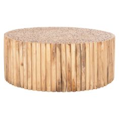 ΤΡΑΠΕΖΙ ΣΑΛΟΝΙΟΥ ΣΤΡΟΓΓΥΛΟ COOTER HM9862 ΚΛΑΔΙΑ TEAK-ΦΥΣΙΚΟ Φ100x40Υεκ. |  Τραπέζια στο espiti