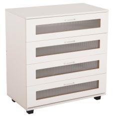 ΣΥΡΤΑΡΙΕΡΑ ΜΕΛΑΜΙΝΗΣ THORGAN HM9880.03 4 ΣΥΡΤΑΡΙΑ-ΛΕΥΚΟ ΧΡΩΜΑ 80Χ40Χ83Υεκ |  Συρταριέρες -Κονσόλες στο espiti