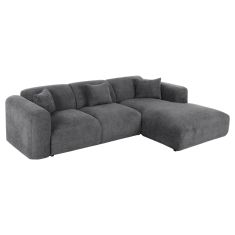 ΚΑΝΑΠΕΣ ΓΩΝΙΑ BRICKEN HM3275.04R ΑΝΘΡΑΚΙ ΥΦΑΣΜΑ 110-282x98-160x72Υεκ. |  Καναπέδες γωνιακοί στο espiti