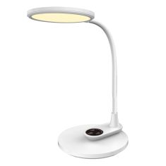 ΦΩΤΙΣΤΙΚΟ ΓΡΑΦΕΙΟΥ LED BLAIN HM4459.01 ΛΕΥΚΟ ABS & ΣΙΛΙΚΟΝΗ 17x26,6x34,5Υ εκ. |  Επιτραπέζια στο espiti