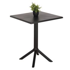ΤΡΑΠΕΖΙ ΠΟΛΥΠΡΟΠΥΛΕΝΙΟΥ ΤΕΤΡΑΓΩΝΟ TERRIN HM6125.12 ΜΑΥΡΟ 60,5x60,5x76,5Υεκ. |  Τραπέζια κήπου στο espiti