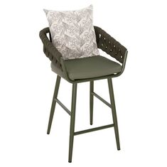 ΣΚΑΜΠΟ ΑΛΟΥΜΙΝΙΟΥ CAMDEN HM6142.09 ΜΑΞΙΛΑΡΙ ΜΕ PRINT-DARK OLIVE 56x60x108Υεκ. |  Σκαμπώ κήπου στο espiti