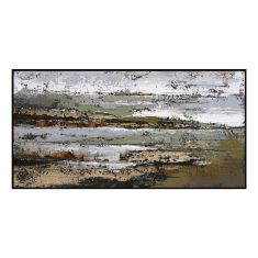 ΠΙΝΑΚΑΣ ΤΟΙΧΟΥ SEDIMENT HM4575.01 ΜΕ ΚΟΡΝΙΖΑ ΜΑΥΡΗ-ΚΑΜΒΑΣ 142x4.5x72Υεκ |  Πίνακες στο espiti