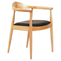 ΠΟΛΥΘΡΟΝΑ ΤΡΑΠΕΖΑΡΙΑΣ ADOR HM9948.01 RUBBERWOOD ΣΕ ΟΑΚ ΚΑΙ ΜΑΥΡΟ PU 62x54x76,5Υεκ |  Καρέκλες στο espiti