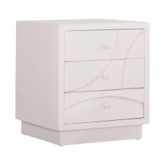 ΚΟΜΟΔΙΝΟ ΣΕΙΡΑ SANTORINI HM18047 MDF ΣΕ ΥΠΟΛΕΥΚΟ ΧΡΩΜΑ-3 ΣΥΡΤΑΡIA 48x38x55,5Υεκ. |  Κομοδίνα στο espiti