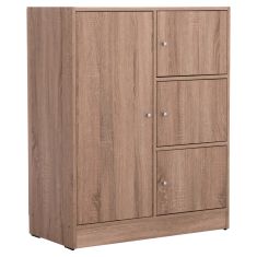 ΝΤΟΥΛΑΠΙ ΜΕ 4 ΑΠΟΘ.ΧΩΡΟΥΣ MATIN HM2479.02 SONAMA OAK ΜΕΛΑΜΙΝΗ 80x39,5x99,5Υεκ. |  Ντουλάπες ρούχων στο espiti