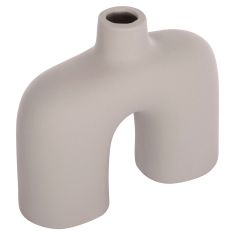 ΕΠΙΤΡΑΠΕΖΙΟ ΚΕΡΑΜΙΚΟ ΔΙΑΚΟΣΜΗΤΙΚΟ ISIL HM4600.03 ΓΚΡΙ ΜΑΤ  27x9,5x22,5Υ εκ. |  Επιπλα στο espiti
