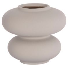 ΕΠΙΤΡΑΠΕΖΙΟ ΚΕΡΑΜΙΚΟ ΔΙΑΚΟΣΜΗΤΙΚΟ ROOK HM4629.03 ΓΚΡΙ ΜΑΤ Φ18x17Υεκ |  Επιπλα στο espiti