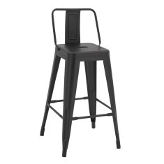 ΣΚΑΜΠΟ ΜΠΑΡ ΜΕΣΑΙΟΥ ΥΨΟΥΣ ΜΕΤΑΛΛΙΚΟ MELITA-PRO HM8574.42 ΜΑΥΡΟ ΜΑΤ 43x43x88Υεκ. |  Σκαμπώ μπαρ στο espiti