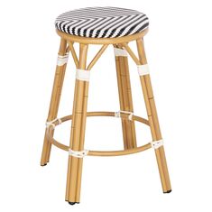 ΣΚΑΜΠΟ ΑΛΟΥΜΙΝΙΟΥ ΜΕΣ.ΥΨΟΥΣ CHINO HM6286.03 BAMBOO LOOK & TEXTILENE ΜΑΥΡΟ 43x43x65Υεκ |  Σκαμπώ κήπου στο espiti