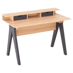ΓΡΑΦΕΙΟ REXIN HM18290 ΜΕΛΑΜΙΝΗ ΣΕ SONAMA-ΓΚΡΙ 120x19-59x75-85,5ΥΥεκ. |  Γραφεία στο espiti