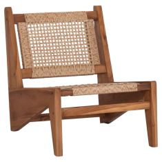ΚΑΡΕΚΛΑ LOUNGE LUKILLA HM9913 ΞΥΛΟ TEAK ΣΕ ΦΥΣΙΚΟ--ΣΥΝΘ.ΣΧΟΙΝΙ ΜΠΕΖ 55,5x74x65Υεκ. |  Πολυθρόνες σαλονιού στο espiti