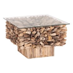 ΤΡΑΠΕΖΙ ΣΑΛΟΝΙΟΥ ΤΕΤΡΑΓΩΝΟ SPARROW HM9961 DRIFTWOOD--ΓΥΑΛΙ 75x75x51Υεκ. |  Τραπέζια στο espiti