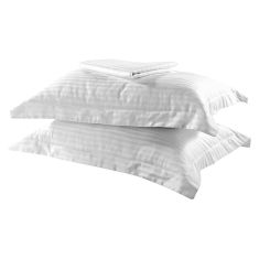 Beauty Home Σετ παπλωματοθήκη υπέρδιπλη Dobby Cotton Rich Blend Art 1381 230x250 Λευκό       |  Παπλωματοθήκες Υπέρδιπλες στο espiti