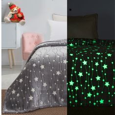 Beauty Home Κουβέρτα μονή φωσφορίζουσα Flash Art 6136 160x220 Γκρι       |  Κουβέρτες Παιδικές στο espiti