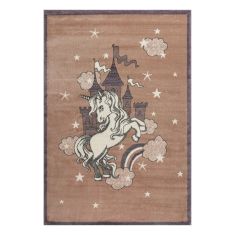 Beauty Home Χαλί Yolo Art 9584 133x190 Σομόν       |  Χαλιά Παιδικά στο espiti