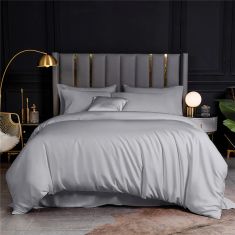 Beauty Home Σετ σεντόνια υπέρδιπλα Bamboo 300tc Art 12051 Silver Fantasy 250x275 Γκρι       |  Σεντόνια Υπέρδιπλα / King Size στο espiti