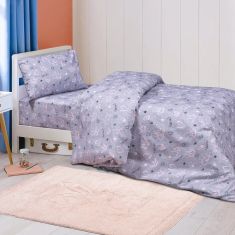 Beauty Home Σετ πάπλωμα μονό Queen Art 6215 160x240 Μωβ       |  Παπλώματα Παιδικά στο espiti