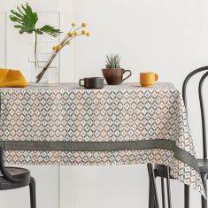 Beauty Home Τραπεζομάντηλο Curry Art 8483 Εμπριμέ 140x140      |  Τραπεζομάντηλα στο espiti