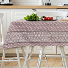 Beauty Home Τραπεζομάντηλο Cinnamon Art 8484 Εμπριμέ 140x140      |  Τραπεζομάντηλα στο espiti