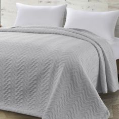 Beauty Home Κουβέρτα ζακάρ King Size Action Art 11174 260x270 Γκρι       |  Υπνοδωμάτιο στο espiti