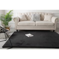 Beauty Home Πατάκι Rabbit Art 9644 67x140 Μαύρο       |  Χαλιά Διάδρομοι στο espiti