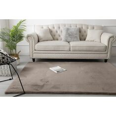 Beauty Home Σετ Κρεβ/ρας 3τμχ Rabbit Art 9642 Μόκα       |  Χαλιά Κρεβατοκάμαρας στο espiti