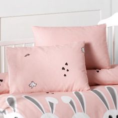 Beauty Home Ζεύγος μαξιλαροθήκες βρεφικές Art 5603 35x45 Σομόν       |  Βρεφικά Σεντόνια στο espiti