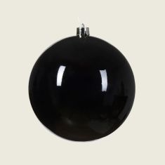 Beauty Home ΑΘΡΑΥΣΤΗ ΜΠΑΛΑ ΜΑΥΡΗ 14 CM       |  Χριστουγεννιάτικα Στολίδια στο espiti