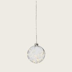 Beauty Home ΦΑΝΑΡΙ ΕΣΩΤΕΡΙΚΟΥ ΧΩΡΟΥ ΜΠΑΛΑ 14 CM ΜΕ LED       |  Χριστουγεννιάτικα Στολίδια στο espiti