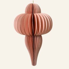 Beauty Home ΧΑΡΤΙΝΟ ΣΤΟΛΙΔΙ ΜΕ ΜΑΓΝΗΤΗ ΡΟΖ 24 x 40 cm       |  Χριστουγεννιάτικα Στολίδια στο espiti