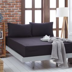 Beauty Home Ζεύγος μαξιλαροθήκες μονόχρωμες Art 1999 52x73 Μαύρο       |  Μαξιλαροθήκες Απλές στο espiti